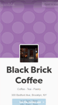 Mobile Screenshot of blackbrickcoffee.com